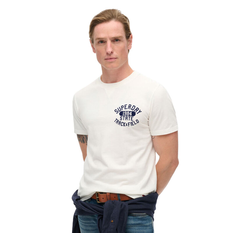 Superdry Track & Field Graphic T Shirt image number 0